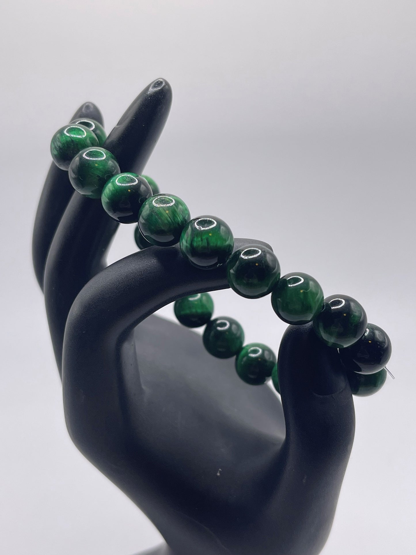 Green Tiger's eye bracelet